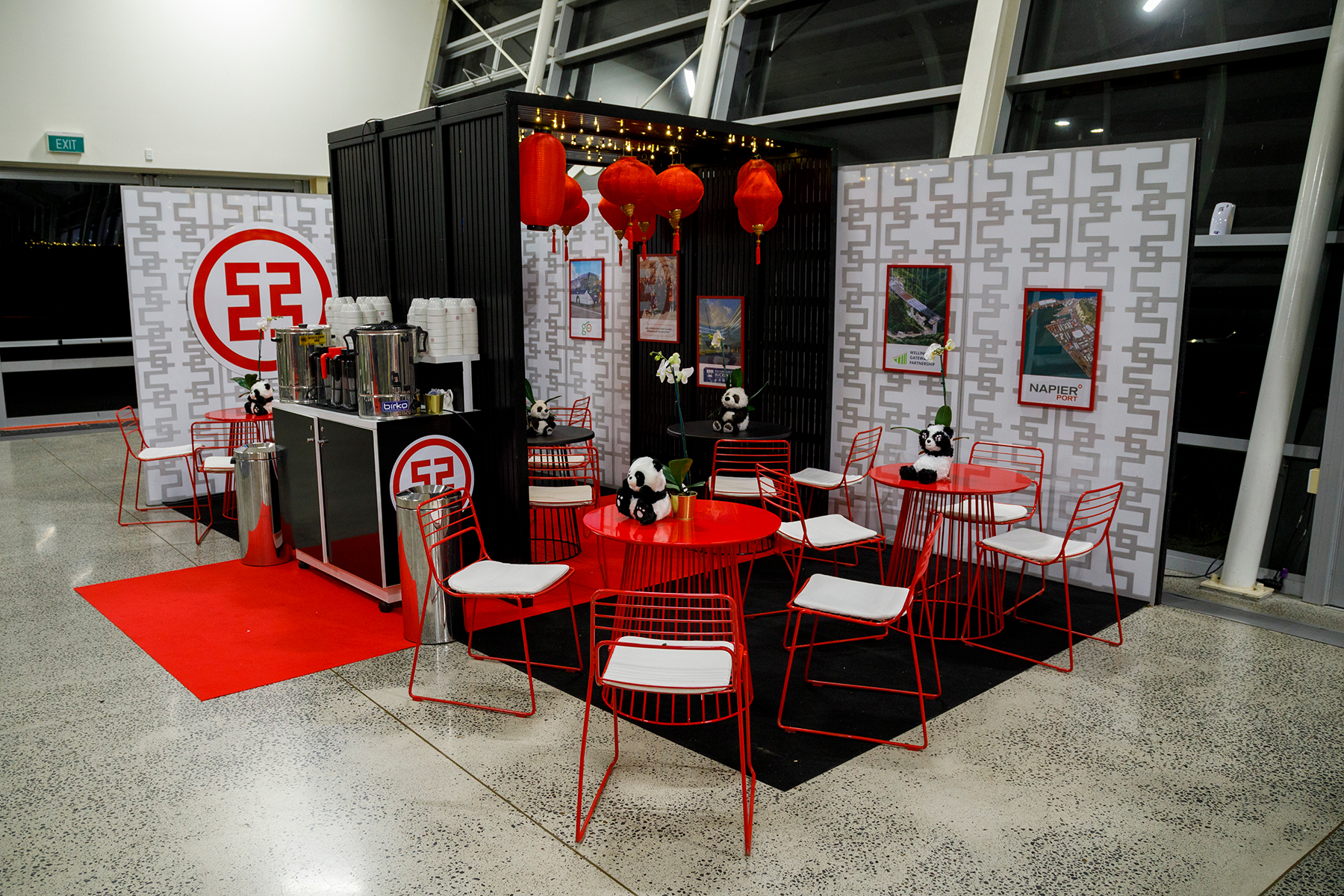 Exhibition Design ... ICBC NZ Tea Booth 2019