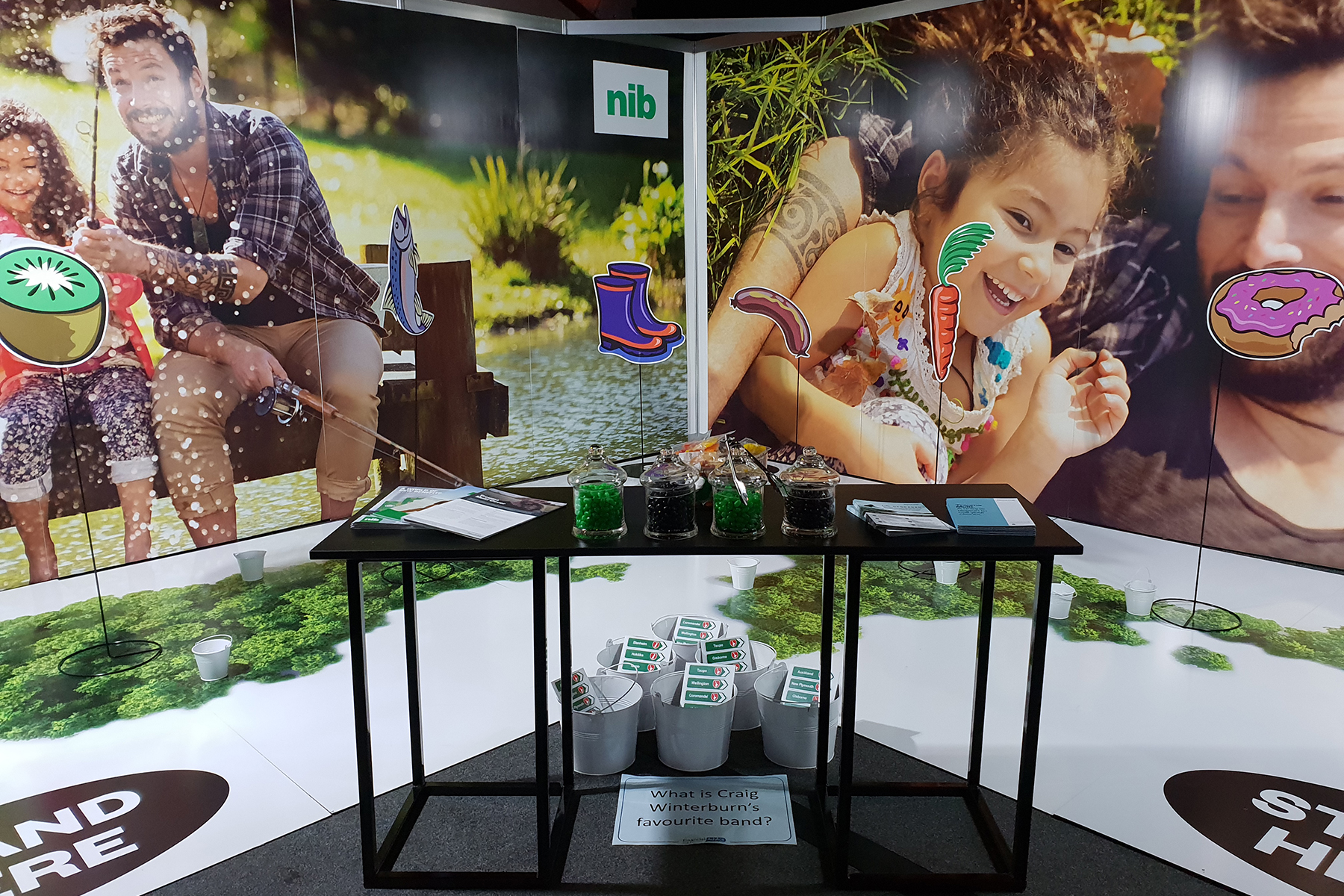 Exhibition Design ... Fidelity Life and nib, National Advisors Conference 2018