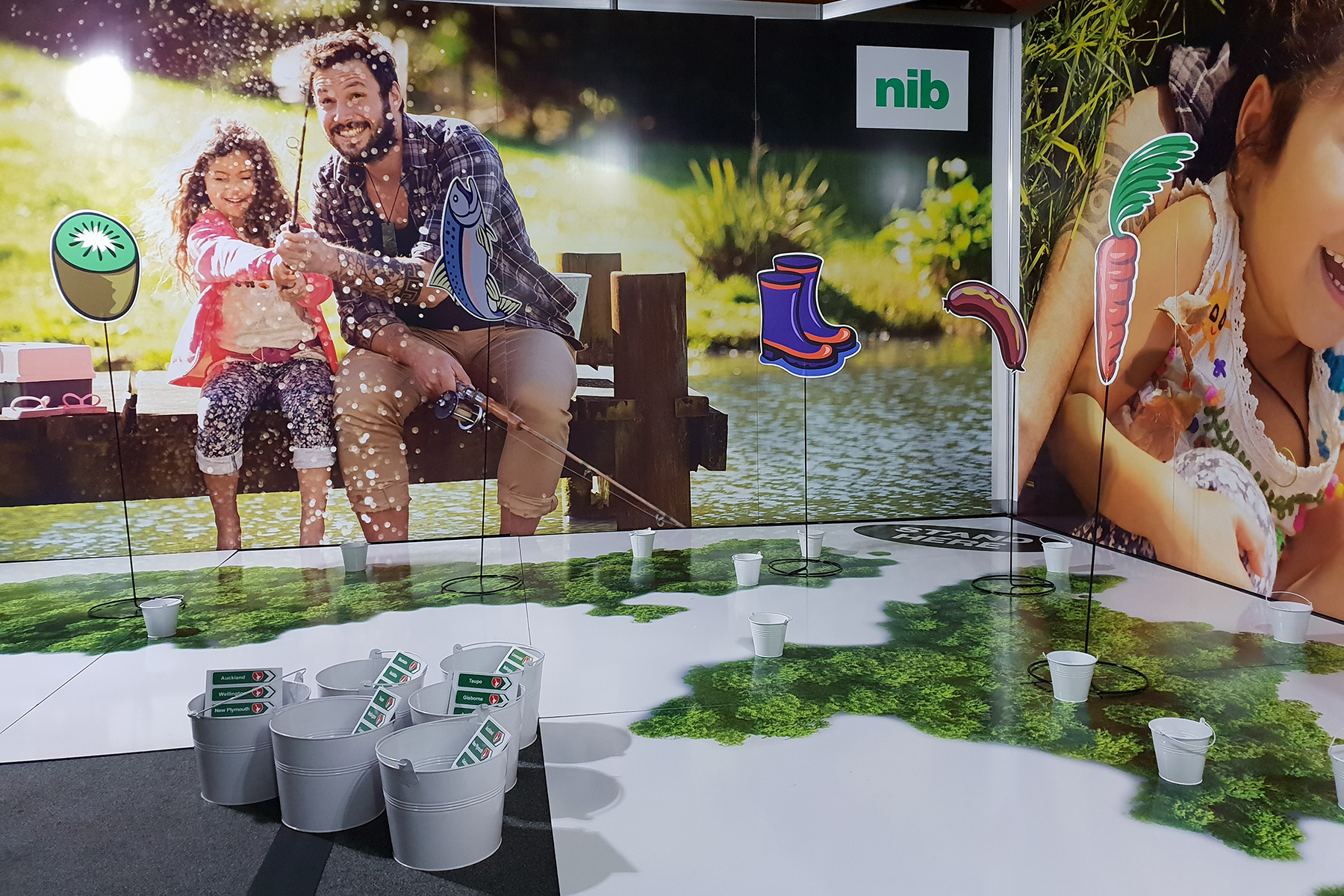 Exhibition Design ... Fidelity Life and nib, National Advisors Conference 2018