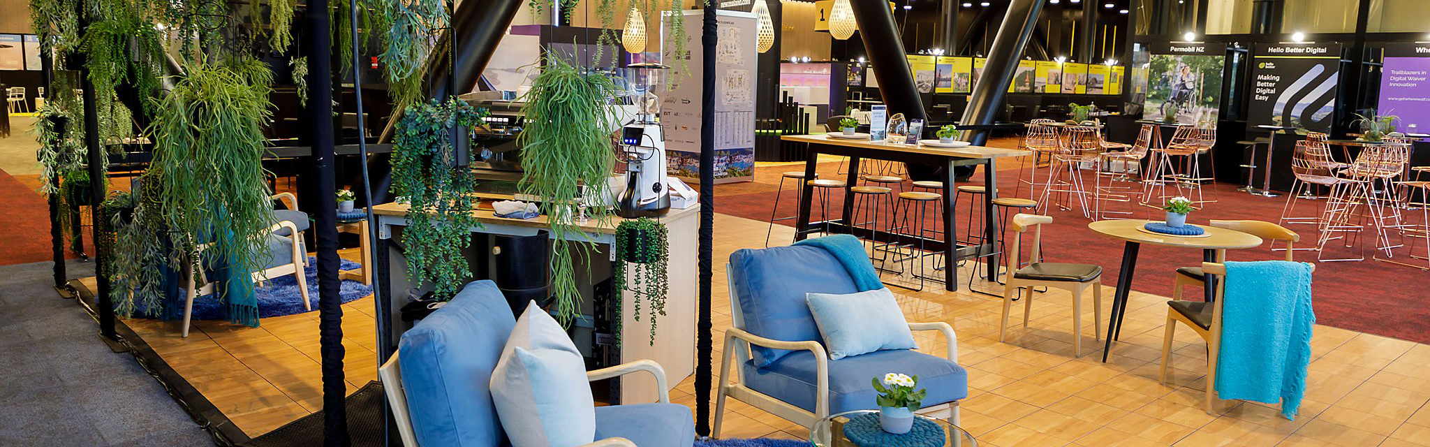 Exhibition Design ... Interislander Lounge, TRENZ 2024