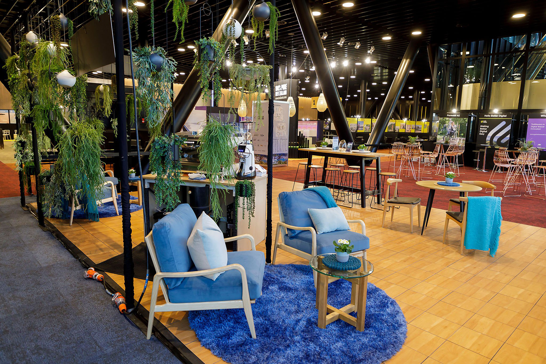 Exhibition Design ... Interislander Lounge, TRENZ 2024